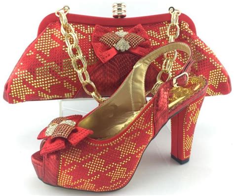 African Shoes And Matching Bags Italian 2017 Fashion Italian Matching Shoe And Bag Set Classics