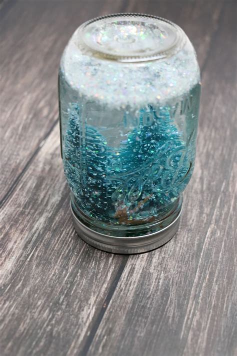 Mason Jar Snow Globe Diy Hello Nature