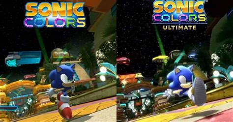 Así Luce Sonic Colours Ultimate Vs Sonic Colours Original De Nintendo