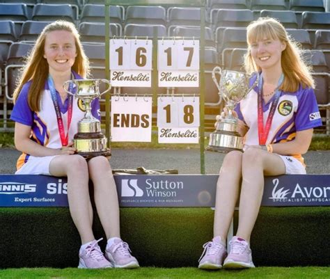 Katy And Lucy Win Ladies National Championship Pairs Bowls Wiltshire