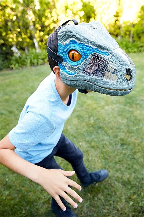 Jurassic World Fallen Kingdom Velociraptor Blue Deluxe Mask Chomp N