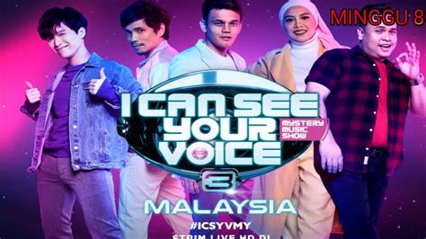 Akaun fb rasmi tv3, stesen swasta siaran terestrial no. Live Streaming I Can See Your Voice Malaysia 2020 Minggu 8 ...