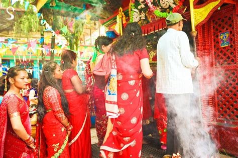 Travel Kathmandu Nepal Teej Festival The Festival Of Hindu Woman By แบกเป้เที่ยว