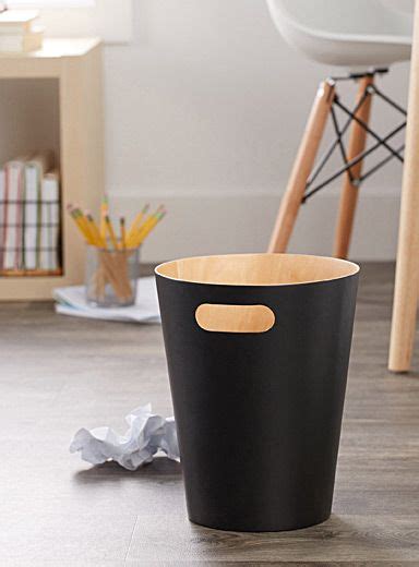 Handcrafted and beautiful in their own right, they also hold heat longer than tubs made of. Coloured wood wastebasket | Umbra | Shop Soap Dishes ...