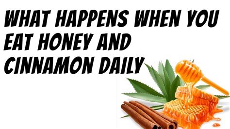 What Happens When You Eat Honey And Cinnamon Daily Health Benefits Of Honey And Cinnamon Youtube