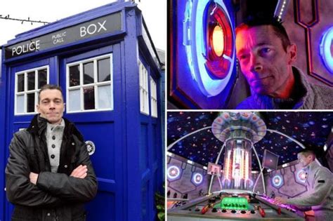 Doctor Who Superfan Spends Thousands Turning His Garden Shed Into A