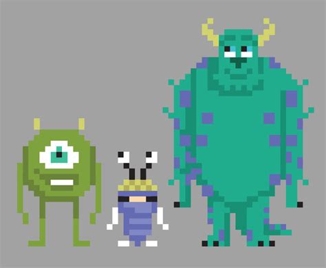 8 Bit Monsters By Welovefine On Deviantart