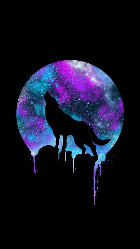 Anime Galaxy Wolf Wallpapers Top Free Anime Galaxy Wolf Backgrounds Wallpaperaccess