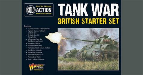 Bolt Action Tank War British Starter Set Board Game Boardgamegeek