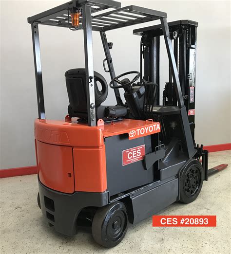 ces  toyota fbcu electric forklift coronado