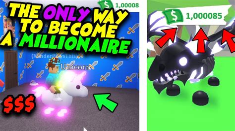 How To Become A Millionaire In Adopt Me Get Millions Of Bucks For