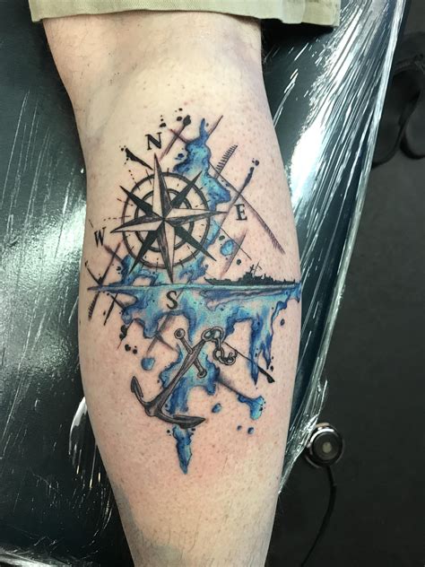 Nautical Tattoo Done By Kat At Dukas Sideshow Tattoo In Marysville Wa