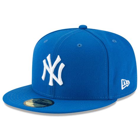 New York Yankees New Era Fashion Color Basic 59fifty Fitted Hat Blue