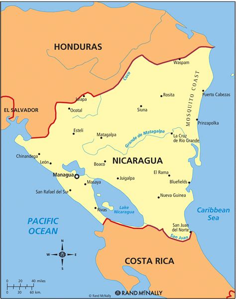 El Mapa De Nicaragua Images And Photos Finder