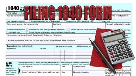 How To File 1040 Tax Return Form Explain Very In Depth Tutorial Part