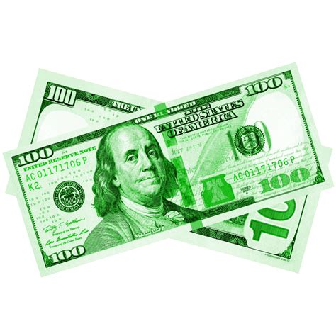 100 New Series Green Money Bills — Prop Money Inc