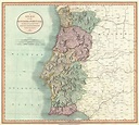 A New Map of the Kingdom of Portugal, Divided into its Provinces, from ...