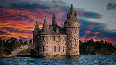 Castle Lake Wallpapers High Quality Download Free