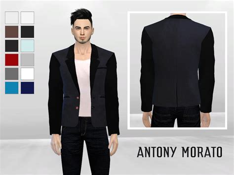 Male Jacket The Sims 4 P1 Sims4 Clove Share Asia Tổng