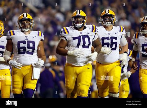 Lsu Offensive Lineman Miles Frazier During The Second Half Of An Ncaa College Football Game