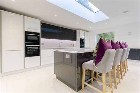 Check Out This Open Plan Spacious Kitchen In Our True Handleless White