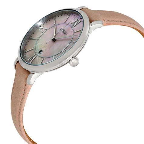 Fossil Jacqueline Mother Of Pearl Dial Ladies Watch Es4151 Jacqueline