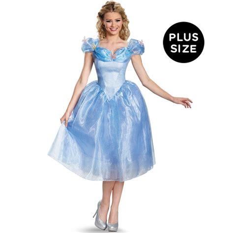Disney Cinderella Movie Adult Deluxe Plus Size 18 20 Costume
