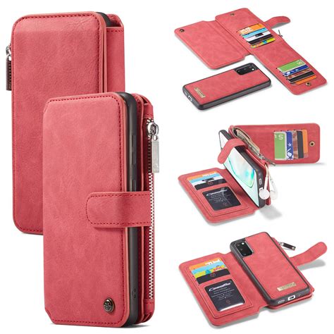 Dteck Wallet Case For Samsung Galaxy S20 62 Inch Magnetic Detachable