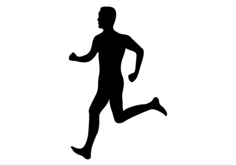 Free Running Man Silhouette Png Download Free Running Man Silhouette