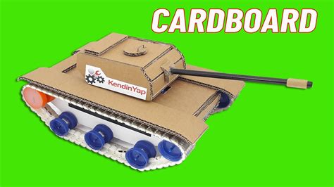 Haw To Make Cardboard Tank Diy Rc Tank Youtube