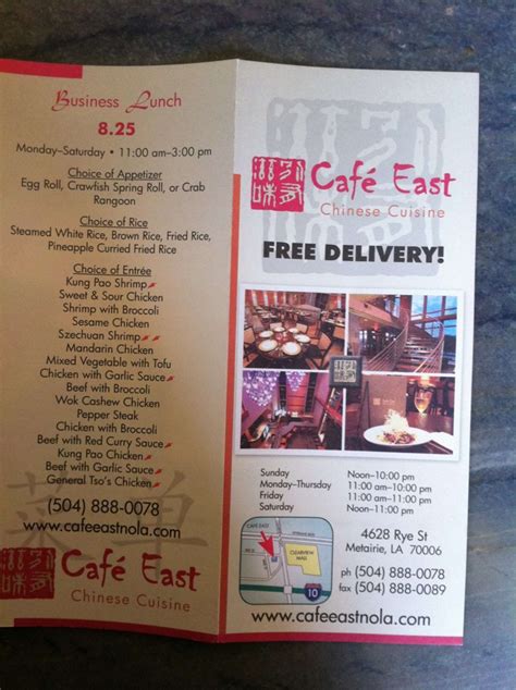 Carta De Cafe East Metairie