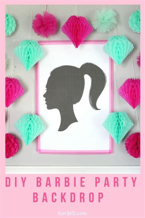 Craft This DIY Barbie Party Backdrop To Complete Your Barbie Birthday