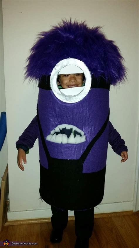 Purple Minion Costume For A Boy Mind Blowing Diy Costumes