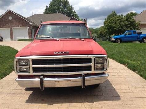 Buy Used 1979 Dodge Lil Red Express Project In Kansas City Missouri