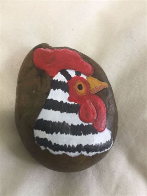 50 Easy Diy Chicken Painted Rocks Ideas 10 Rock Crafts Chicken