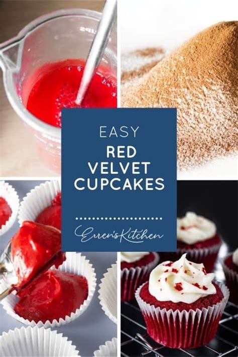Easy Red Velvet Cupcakes Erren S Kitchen