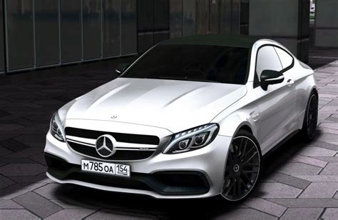 Мод Mercedes Benz C63S AMG Coupe 2016 для City Car Driving 1 5 7