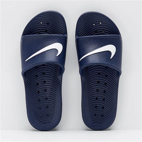 Keep those feet pretty choose to only have the logo embellished or both nike and logo embellished in 100% authentic swarvoski. Mens Shoes - Nike Kawa Shower Slide - Midnight Navy ...