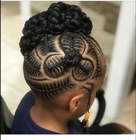 Maybe you would like to learn more about one of these? Protective style | Kids braided hairstyles, Kids ...