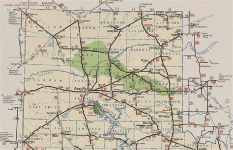 Printable Map Of Amarillo Tx Printable Maps