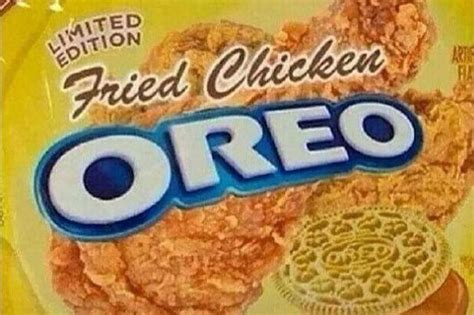 Fried Chicken Oreos Are Totally Fake Oreo Confirms Eater