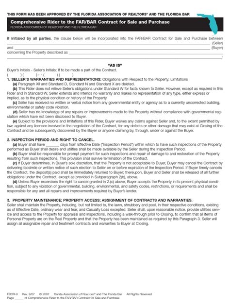 Citizen or otherwise not everyone can apply for a florida title insurance license. As is Florida BAR Rider | Title Insurance | Real Estate Appraisal