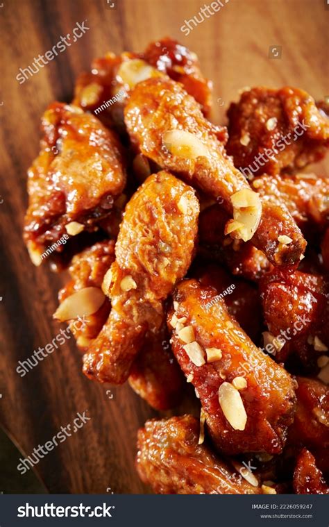 Seasoned Spicy Chickenseasoned Chicken Garlic Stock Photo 2226059247