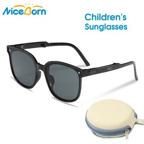 Niceborn Childrens Sunglasses Foldable Sunglasses Boys And Girls