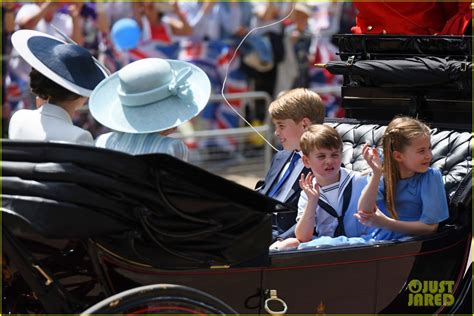 Prince George Princess Charlotte And Prince Louis Make Trooping The