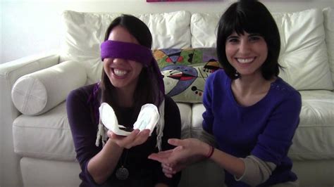 Blindfold Challenge With Romina Youtube