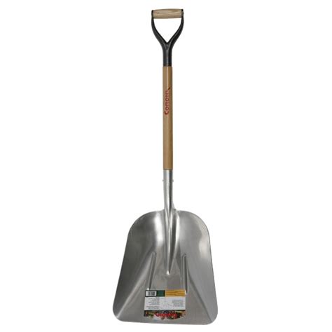 Aluminum Scoop Shovel With D Handle Qc Supply