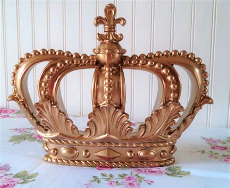 Nice large crown wall decor metal wall crown, crowns throughout most current 3d princess crown wall art decor view photo 1 of 20. Gold Crown Wall Decor Nursery Crib Crown Canopy Prince ...