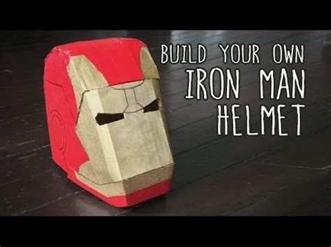 Used pepakura designer , video editing moravia video editor.my next video i show. DIY Cardboard Iron Man Helmet | Iron man helmet, Iron man ...
