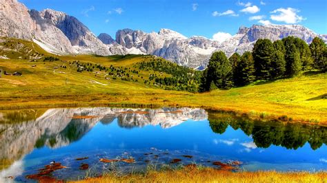 Dolomites Mountainous Landscape In Northeastern Italy Southern
